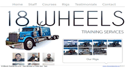 Desktop Screenshot of 18-wheels.ca